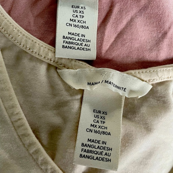 H&M Maternity Tank Tops. Size XS. - Picture 4 of 5